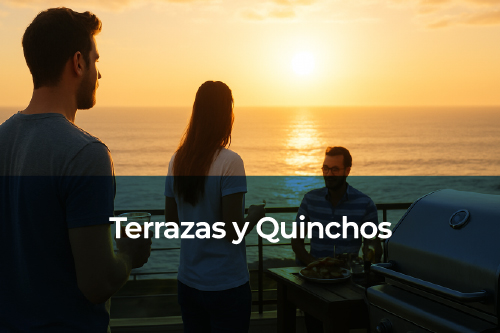 Edificio Huasco Terrazas y quinchos